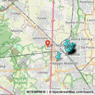Mappa VIa Borsellino, 21040 Gerenzano VA, Italia (2.0085)