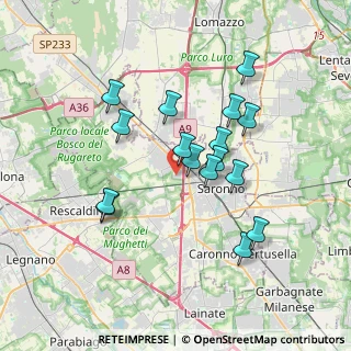 Mappa VIa Borsellino, 21040 Gerenzano VA, Italia (3.20063)