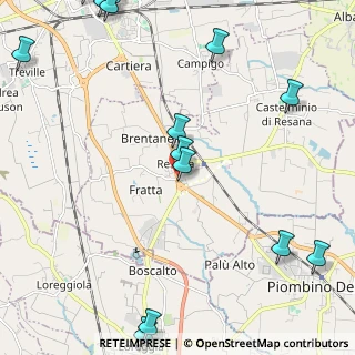 Mappa SR245, 31023 Resana TV, Italia (3.29467)