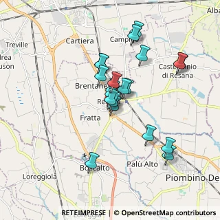 Mappa SR245, 31023 Resana TV, Italia (1.5255)