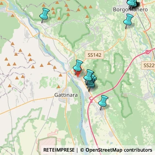 Mappa Via Orti Eugeniani, 28078 Romagnano Sesia NO, Italia (6.6055)