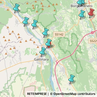 Mappa Via Orti Eugeniani, 28078 Romagnano Sesia NO, Italia (5.92909)
