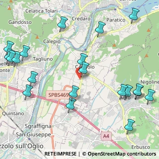 Mappa Via delle Pietre Grosse, 25031 Capriolo BS, Italia (2.854)