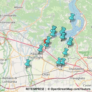 Mappa Via delle Pietre Grosse, 25031 Capriolo BS, Italia (6.48412)