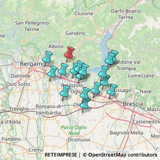Mappa Via delle Pietre Grosse, 25031 Capriolo BS, Italia (9.50412)