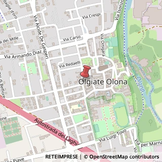 Mappa Via Giuseppe Mazzini, 46, 21057 Olgiate Olona, Varese (Lombardia)