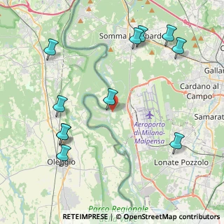 Mappa Piazza Guglielmo Marconi, 21010 Vizzola Ticino VA, Italia (4.98364)