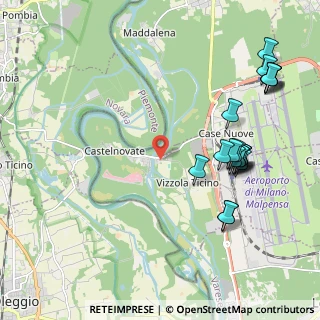 Mappa Piazza Guglielmo Marconi, 21010 Vizzola Ticino VA, Italia (2.397)