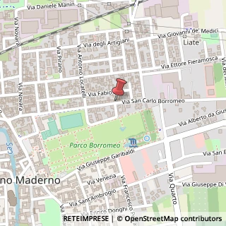 Mappa Via S. Carlo, 59, 20811 Cesano Maderno, Monza e Brianza (Lombardia)