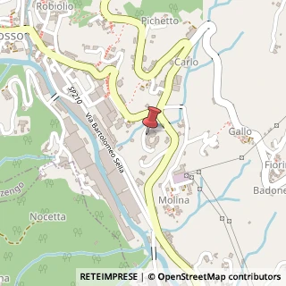 Mappa Frazione Molina, 33, 13825 Valle Mosso, Biella (Piemonte)