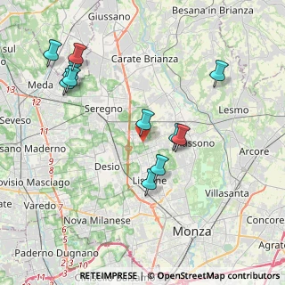 Mappa Via S. Margherita, 20851 Monza MB, Italia (4.10909)