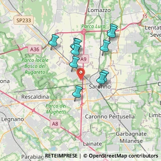 Mappa Via dei Campazzi, 21040 Gerenzano VA, Italia (3.13364)