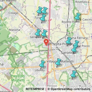 Mappa Via dei Campazzi, 21040 Gerenzano VA, Italia (2.41167)