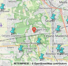 Mappa Via G. Marconato, 20031 Cesano Maderno MB, Italia (3.3025)