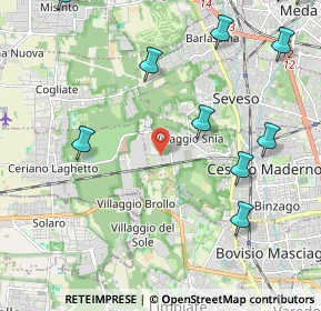 Mappa Via G. Marconato, 20031 Cesano Maderno MB, Italia (2.91273)