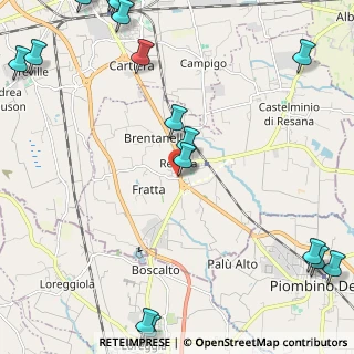 Mappa Piazza Alcide De Gasperi, 31023 Resana TV, Italia (3.587)