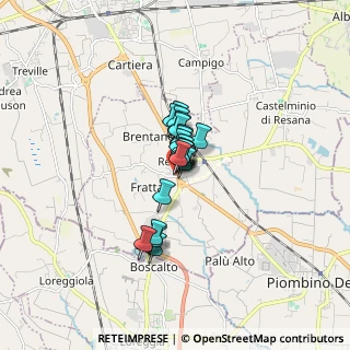 Mappa Piazza Alcide De Gasperi, 31023 Resana TV, Italia (0.802)