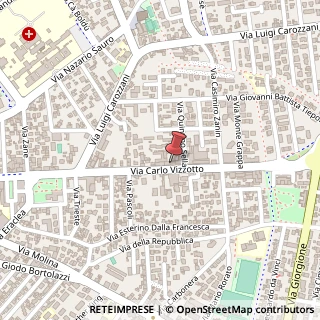 Mappa Via Carlo Vizzotto, 75, 30027 San Donà di Piave, Venezia (Veneto)