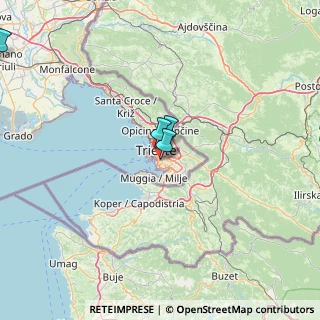 Mappa Via Capodistria, 34146 Trieste TS, Italia (46.76)