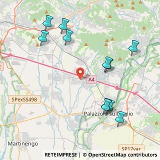 Mappa Via Chico Mendes, 24060 Telgate BG, Italia (4.80273)