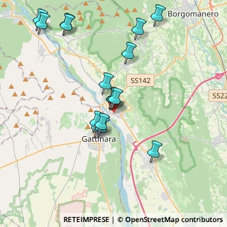 Mappa Via Gramsci, 28078 Romagnano Sesia NO, Italia (3.9525)