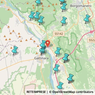 Mappa Via Gramsci, 28078 Romagnano Sesia NO, Italia (5.403)