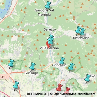 Mappa Via Lazio, 25069 Villa Carcina BS, Italia (5.95538)