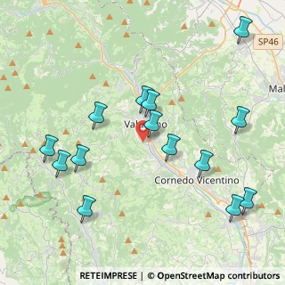 Mappa Via Del Lavoro, 36078 Valdagno VI, Italia (4.50071)