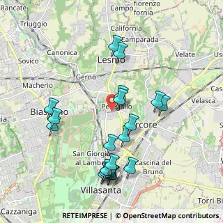 Mappa Via XXIV Maggio, 20855 Arcore MB, Italia (2.072)