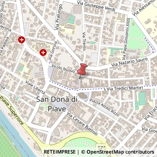 Mappa Corso Silvio Trentin, 132, 30027 San Donà di Piave, Venezia (Veneto)