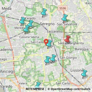 Mappa Via Como, 20832 Desio MB, Italia (2.48)