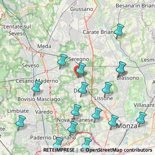 Mappa Via Como, 20832 Desio MB, Italia (5.41)