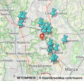 Mappa Via Como, 20832 Desio MB, Italia (3.27313)
