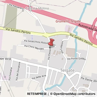 Mappa Via Passerera,  13, 24060 Telgate, Bergamo (Lombardia)