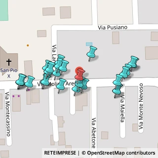 Mappa Via Abetone, 20811 Cesano Maderno MB, Italia (0.05846)