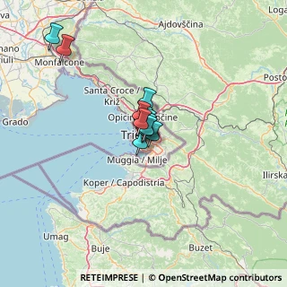 Mappa Via dei Soncini, 34145 Trieste TS, Italia (6.85)