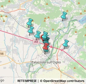 Mappa Via Pellico Silvio, 24064 Grumello del Monte BG, Italia (1.92417)