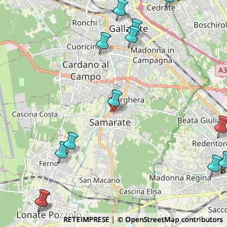 Mappa Via Fiume, 21017 Samarate VA, Italia (3.43)