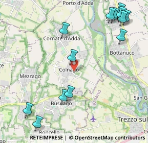 Mappa Via Madonna, 20872 Cornate d'Adda MB, Italia (2.75769)