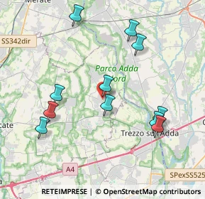 Mappa Via Madonna, 20872 Cornate d'Adda MB, Italia (4.01091)