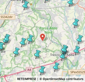 Mappa Via Madonna, 20872 Cornate d'Adda MB, Italia (6.024)