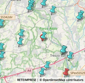 Mappa Via Madonna, 20872 Cornate d'Adda MB, Italia (6.0485)