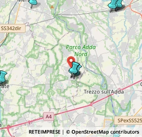 Mappa Via Madonna, 20872 Cornate d'Adda MB, Italia (6.258)