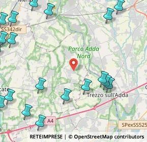 Mappa Via Madonna, 20872 Cornate d'Adda MB, Italia (6.536)