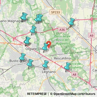 Mappa Via Tonale, 21050 Marnate VA, Italia (4.65923)