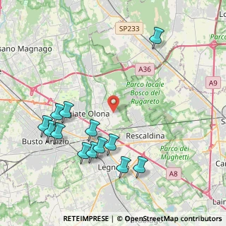 Mappa Via Tonale, 21050 Marnate VA, Italia (4.57692)