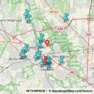 Mappa Via Tonale, 21050 Marnate VA, Italia (4.01063)