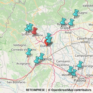 Mappa 36031 Dueville VI, Italia (16.824)