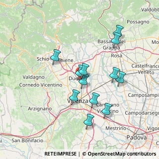 Mappa 36031 Dueville VI, Italia (13.29833)