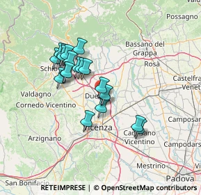 Mappa 36031 Dueville VI, Italia (11.357)